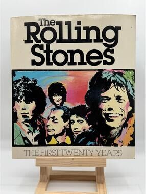 Rolling Stones First Twenty Years 1981 Paperback Dalton Knopf Repair Copy